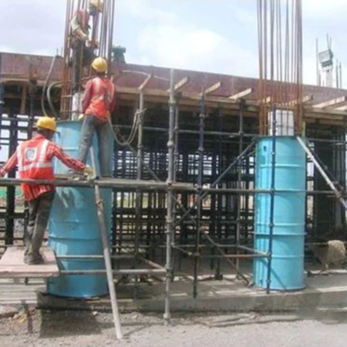 Cimbras en Fibra de Vidrio para Columnas